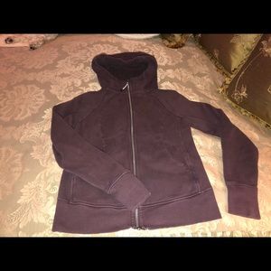 Lululemon hooded sweat jacket
